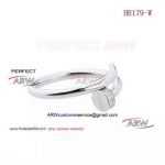 Perfect Replica AAA Cartier Juste Un Clou Stainless Steel Diamond Ring